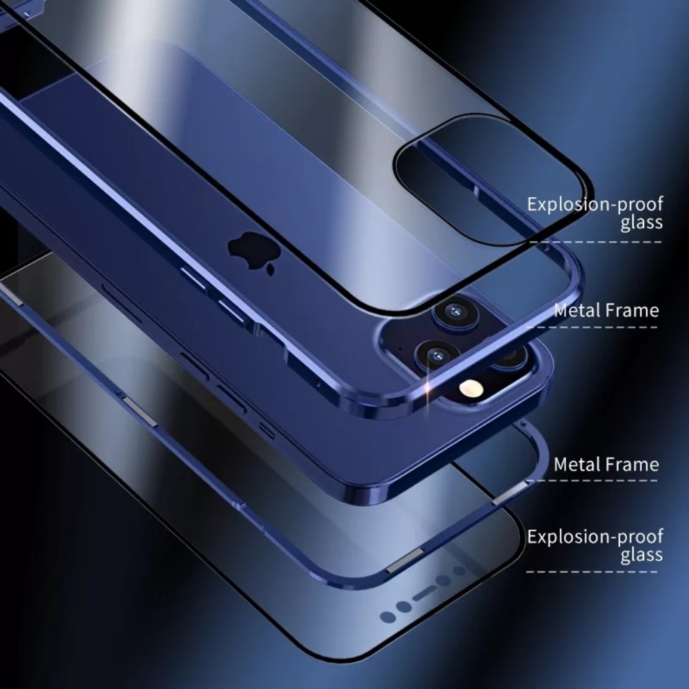 For iPhone 12 Pro Max Magnetic Phone Case Cover - Picture 2 of 7